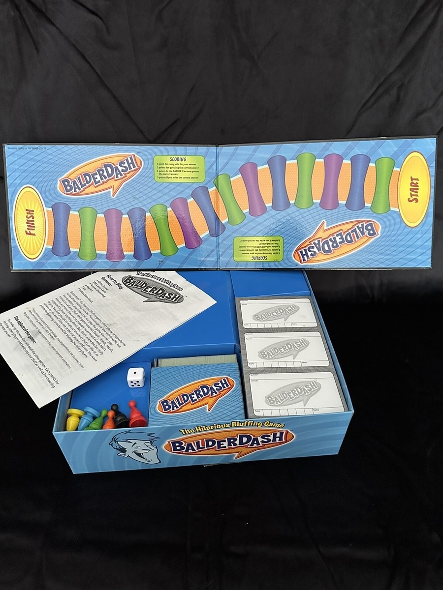 Balderdash Board Game The Hilarious Bluffing Game 2009 Mattel EBay