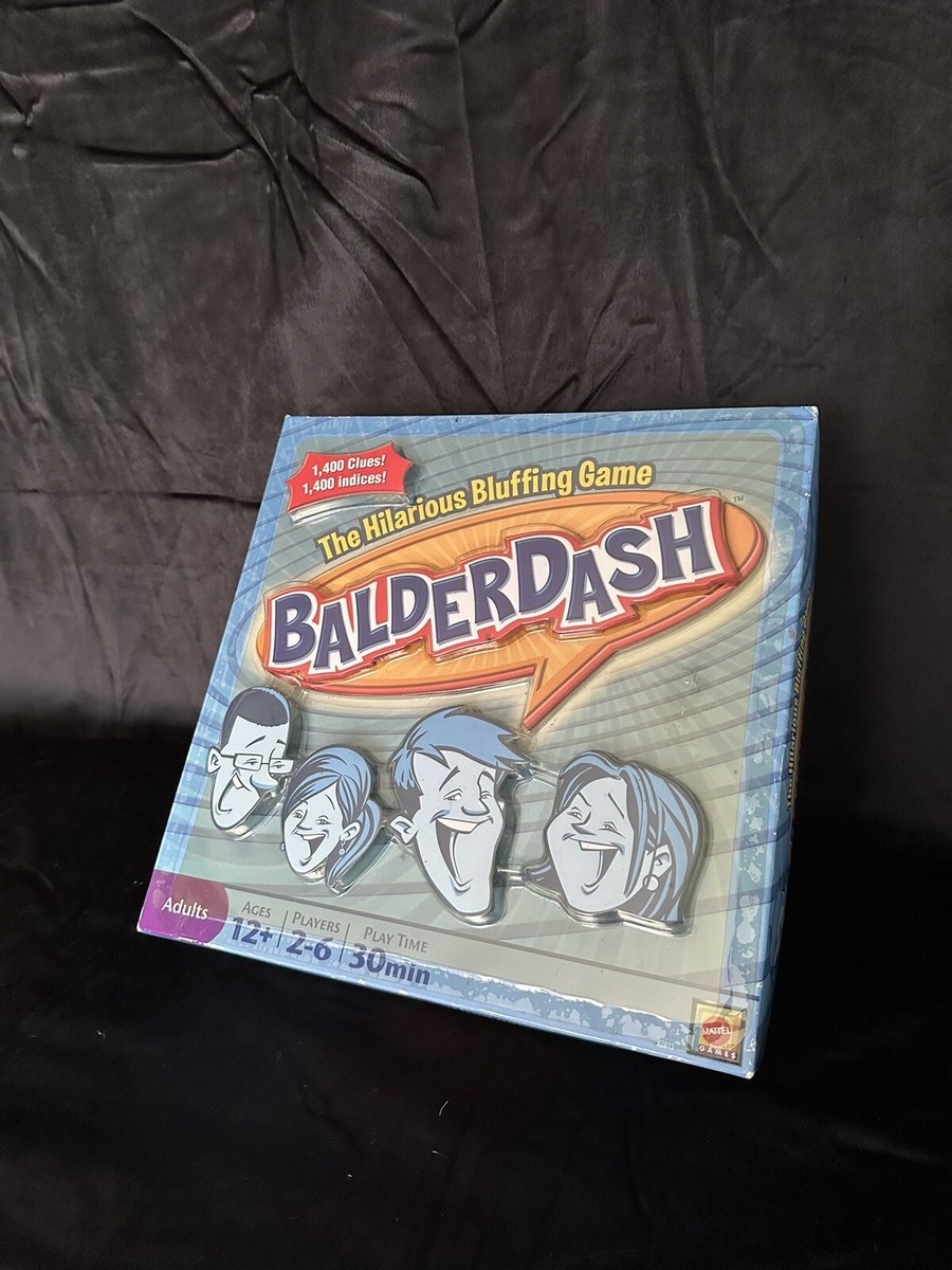 Balderdash Board Game The Hilarious Bluffing Game 2009 Mattel EBay