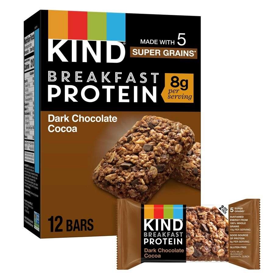 Bulk KIND Protein Bars Dark Chocolate Cocoa 1 76 Oz 12 Pack