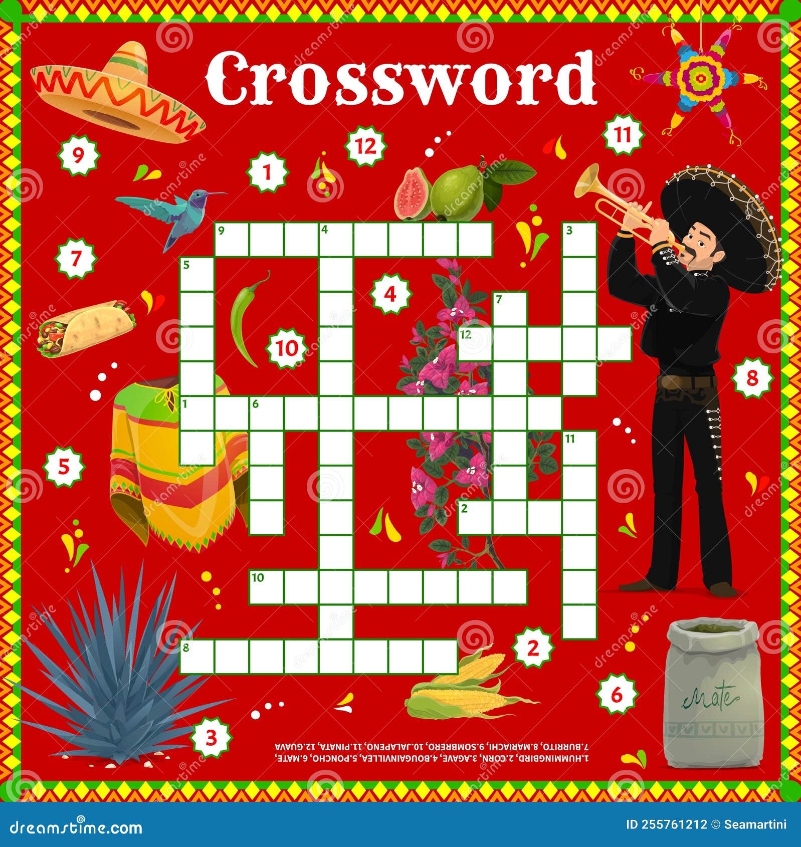 tropical flora crossword
