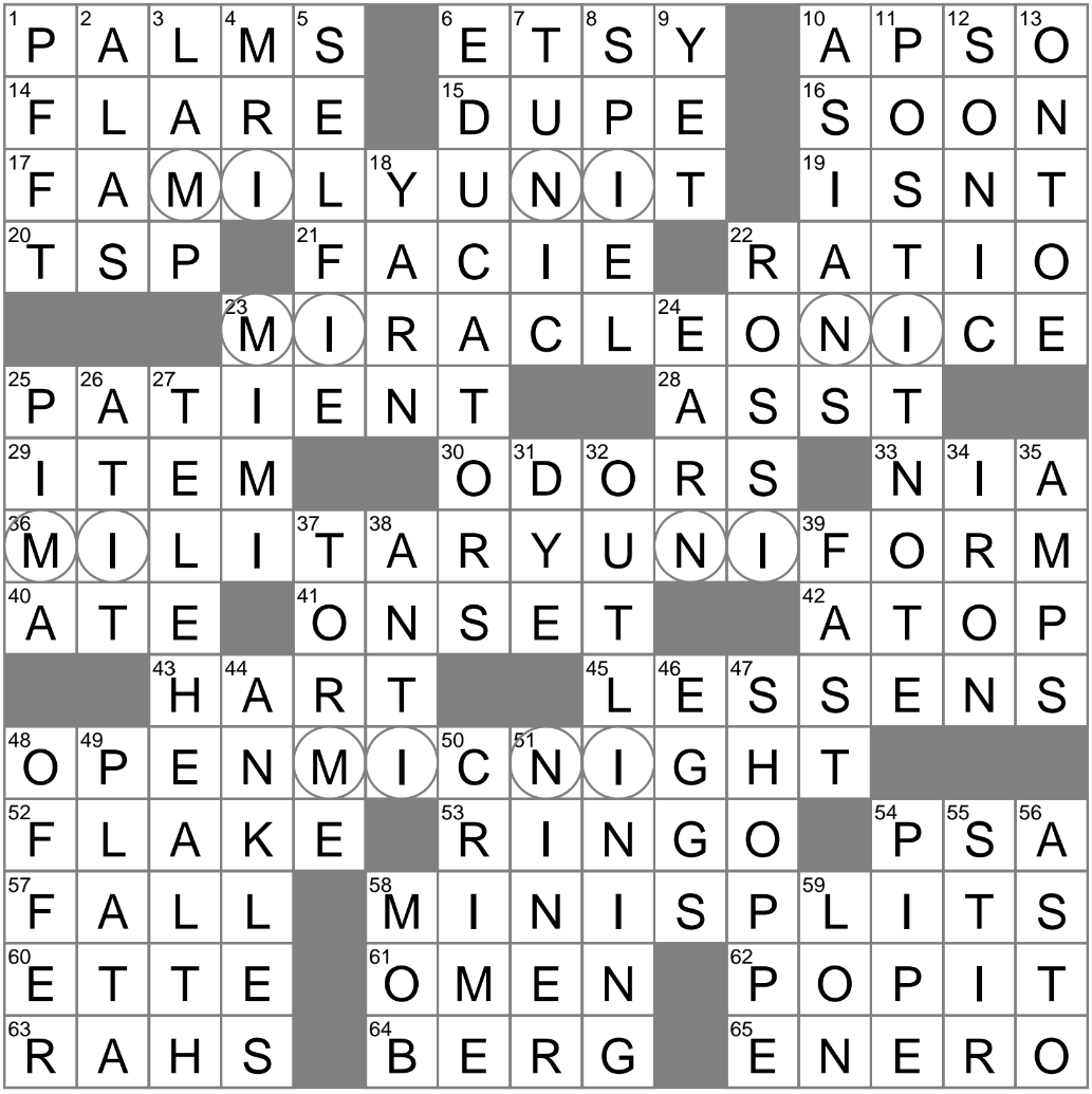 LA Times Crossword 27 Aug 25 Wednesday LAXCrossword