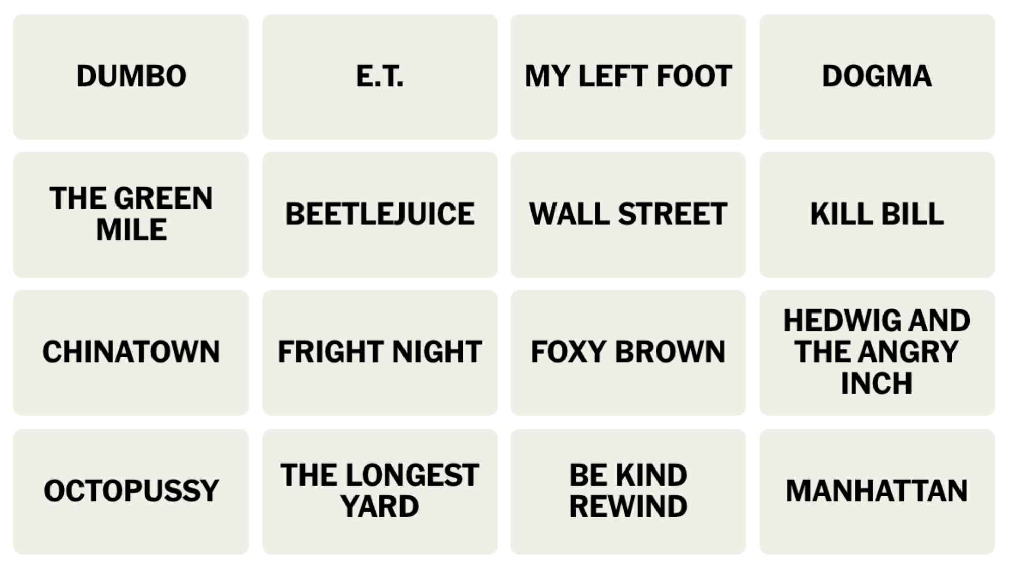 hedwig and others crossword clue