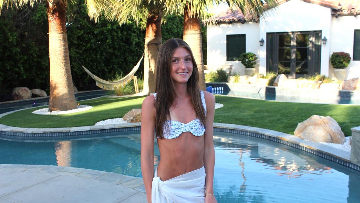 Orange County Teen Creates Swimwear Line Recovering From Cheer Injury Los Angeles Times Orange County Teen Creates Swimwear Line Recovering From Cheer Injury Los Angeles Times