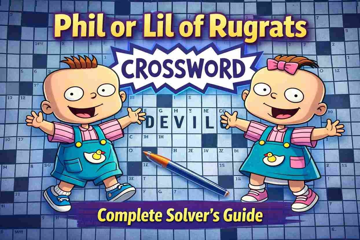 Phil Or Lil Of Rugrats Crossword Complete Solver s Guide