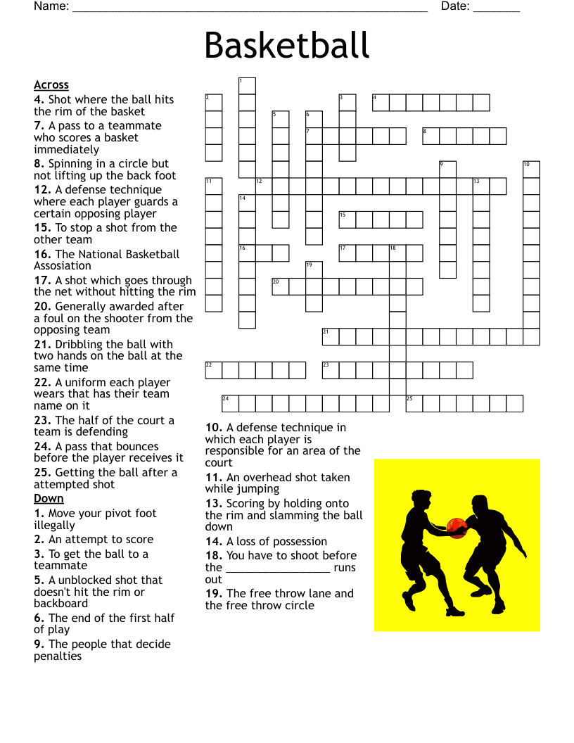 rugby pass crossword