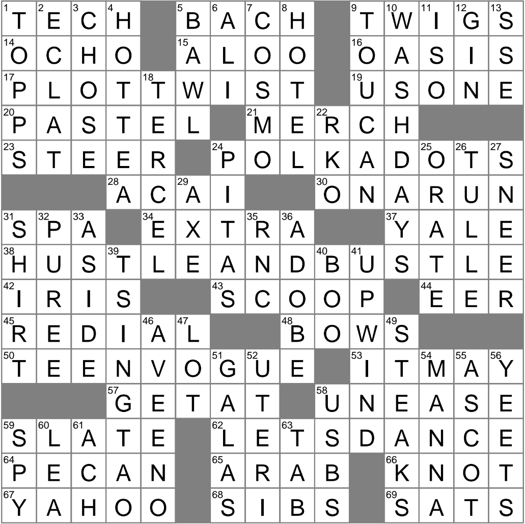 Shade Of Many An Easter Egg Crossword Clue Archives LAXCrossword