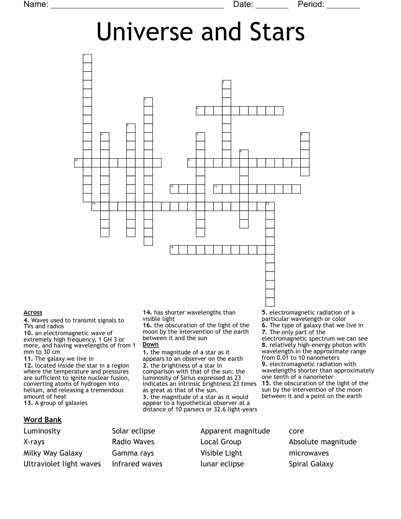 core group crossword