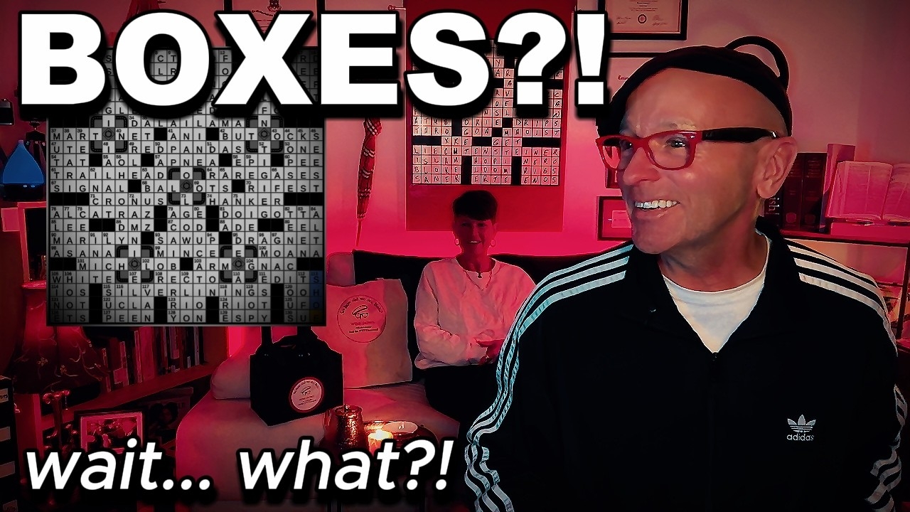 Wait What Are These BOXES NYT Sunday Crossword Solve March 29 2026 YouTube